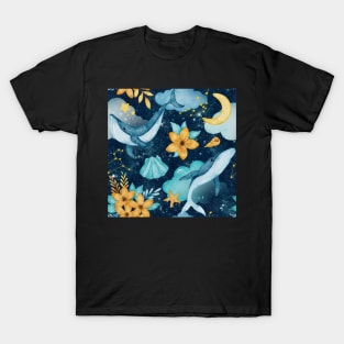 Wales underwater pattern T-Shirt